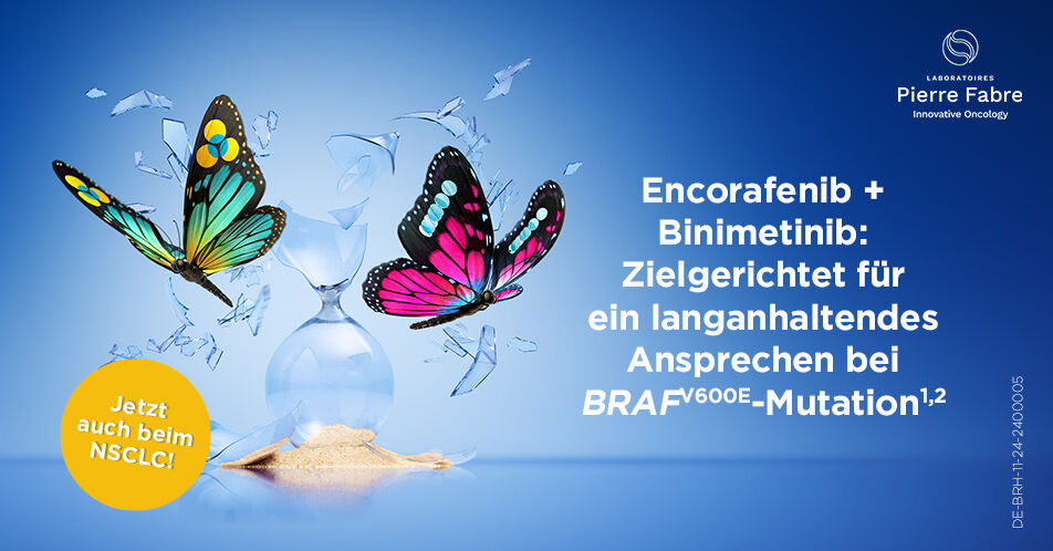 EU-Zulassung für Encorafenib + Binimetinib: Neue zielgerichtete Therapie beim BRAF<sup>V600E</sup>-mutierten NSCLC